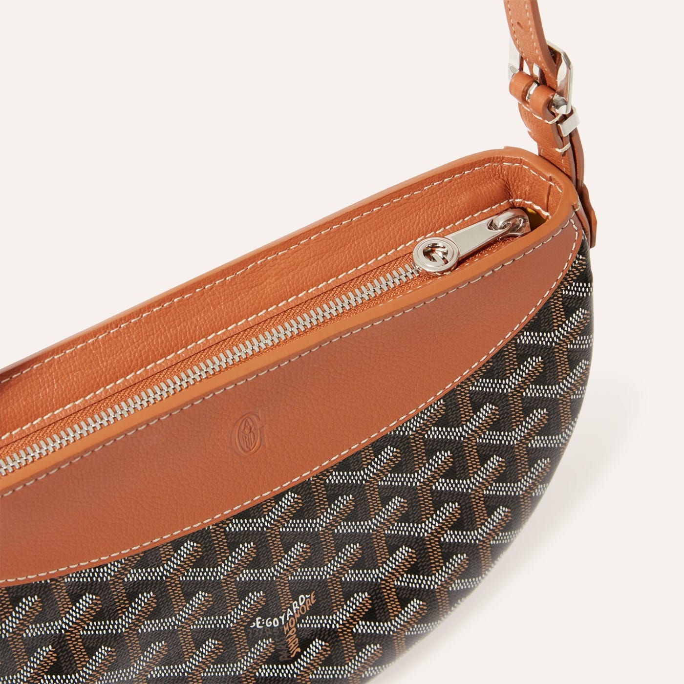 Goyard Hirondelle Bag Black & Tan - Image 3